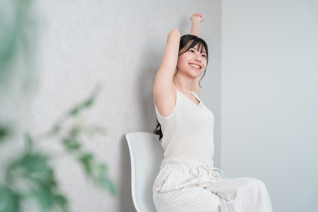 しなやかなエクササイズのイメージ